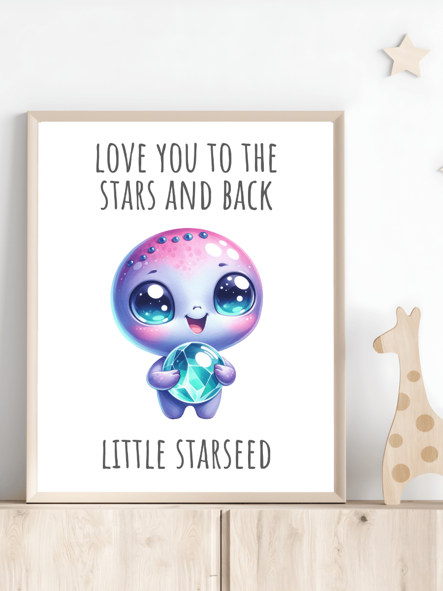 Little Starseed - Printable Wall Art for Kids